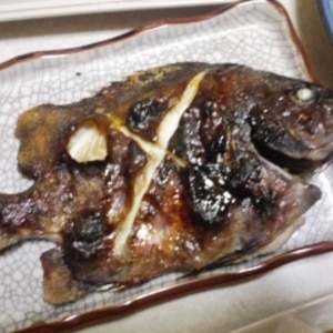 石鯛の塩焼き